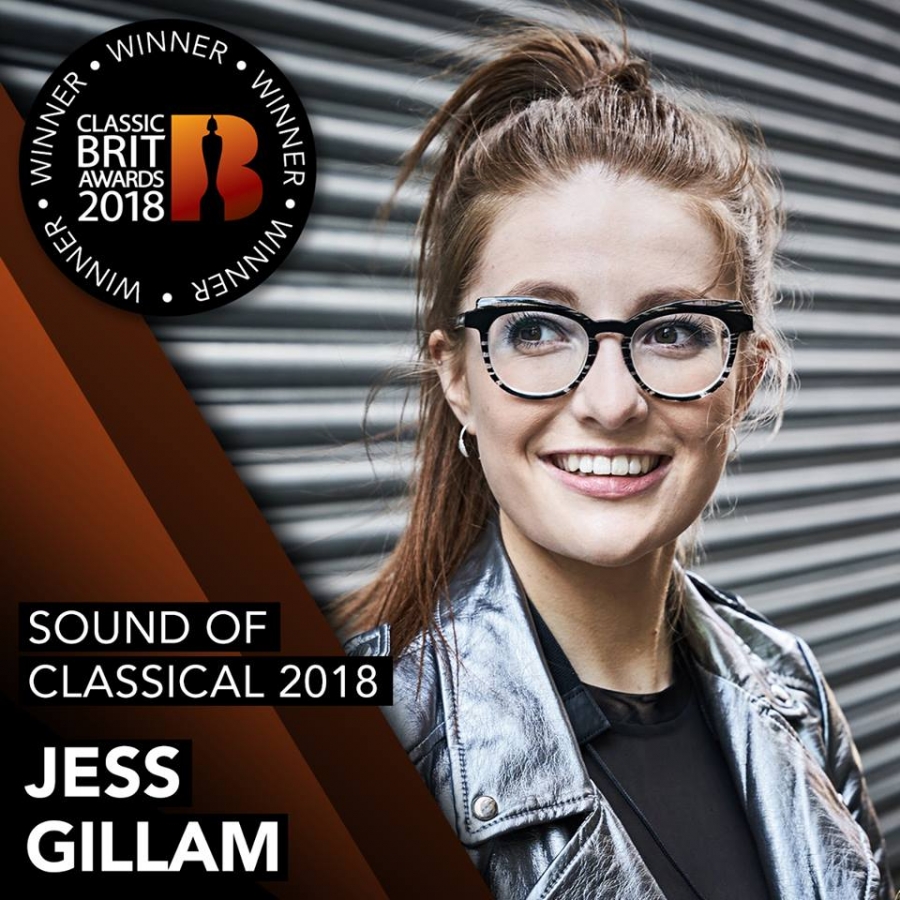 Jess Gillam wins Classic BRIT award